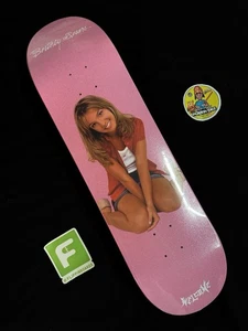 SUPER RARE Britney Spears Hit Me Baby One More Time Welcome Skateboard Deck Pink - Bild 1 von 10