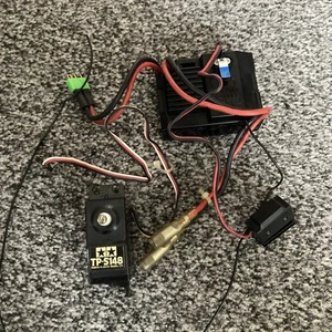 USED TAMIYA CPR-100F ESC & TP-S148 DYNA BLASTER STORM SUPER ASTUTE EGRESS AVANTE - Picture 1 of 3