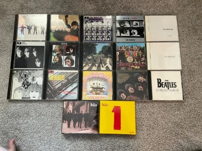The Beatles CD Lot Of 17 Live BBC, Sgt Pepper, Abbey Rd, Let It Be Foto 1 de 4