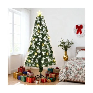 Deko Weihnachtsbaum Weihnachtsbaum Mit Faseroptik - Bild 1 von 12