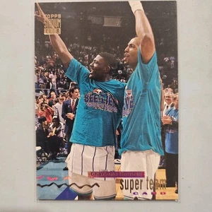1993-94 Topps Stadium Club Super Team #3 Charlotte Hornets - Imagen 1 de 2