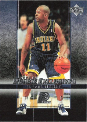 2003-04 Upper Deck Rookie Exclusives #36 Jamaal Tinsley - Image 1 of 2