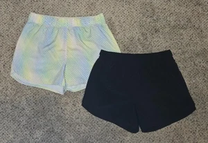 Old Navy Girls Dolphin Hem Active Run Shorts XL (14/16) Lot of 2 - Picture 1 of 5