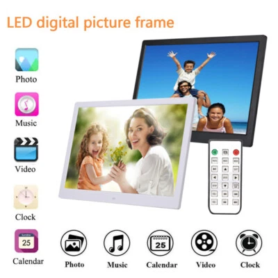 15.4 Inch FHD Digital Photo Frame Electronic Picture Video Player Album Dispaly - Image 1 of 4