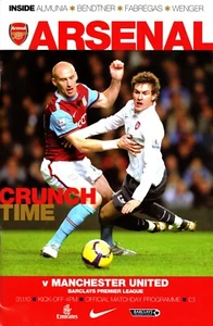 Arsenal v Manchester United 2009-2010 Premier League 31/01/2010 - Picture 1 of 1