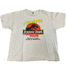 Vintage 90S Universal Jurassic Park Ride T Shirt Mens Xl