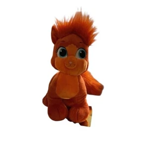 Build A Bear Disney Princess Palace Pets Plush Orange Fluffy Ariel Treasure Cat - Picture 1 of 10