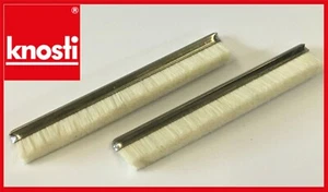 original KNOSTI Disco-Antistat Ersatzbürsten 2er-Set Ziegenhaarbürsten NEU - Afbeelding 1 van 1