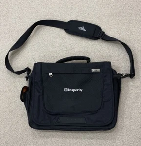 NWOT! High Sierra Computer Bag Laptop Messenger Briefcase Black 18”x12”x9” - Picture 1 of 10