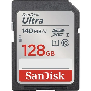 SanDisk 128GB Ultra SDXC UHS-I Memory Card - Up to 140MB/s, C10, U1, Full HD - Picture 1 of 6