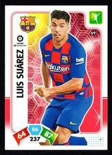 LUIS SUAREZ #69 BARCELONA 2019-20 CHROME SANDWICHES ADRENALYN XL LA LIGA 19/20