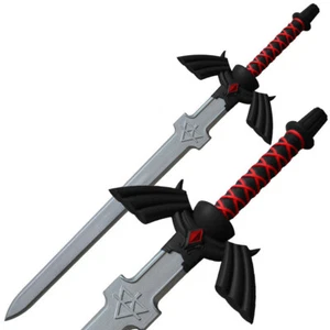 Skyward Fantasy Polyurethane Foam Gaming Sword with Silver Lacquer Finish - Picture 1 of 44