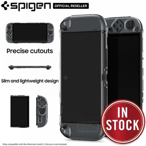 For Nintendo Switch 2 Case SPIGEN Air Fit Thin PC Lightweight Slim Clear Cover - Picture 1 of 10
