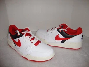 Nuevo Nike FB1362-102 Para hombres Full Force Zapatos Bajos Tenis Rojo Blanco Talla 9.5 - Imagen 1 de 14