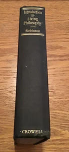 Introduction To Living Philosophy D. S. Robinson 1932 Hardcover - Picture 1 of 7