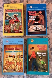 4 Vintage Ramona Quimby paperbacks, by Beverly Cleary - Picture 1 of 6