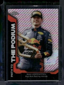 2021 Topps Chrome Formula 1 F1 Path To The Podium Insert Card - Max Verstappen - Picture 1 of 1