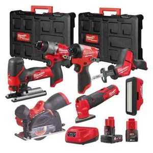 Milwaukee M12 FPP7B2-622P 12V COMBUSTIBLE 7 piezas Powerpack - Imagen 1 de 7