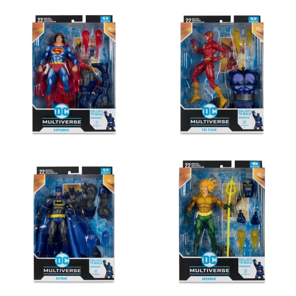 McFarlane Toys DC Multiverse Justice League Task Force SET OF 4 ACTION FIGURES - Image 1 of 4