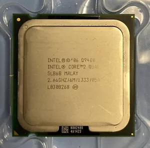 Intel Core 2 Quad SLB6B Q9400 2.667GHz 12M Socket 775 Quad Core Processor / CPU - Picture 1 of 4