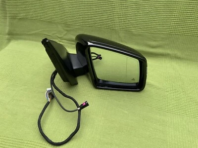 Mercedes GLS GLE X166 W166 Wing Mirror Right Side Mirror Camera Blind Spot Black - Image 1 of 4