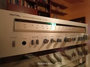 ROTEL SINTO AMPLIFICATORE RX-400 TOP - Denon Onkio Jvc Pioneer Jbl Sansui Kef - Foto 1 di 24