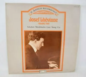 The Ampico Recordings - Josef Lhevinne: Volume Two Vinyl LP - Picture 1 of 2