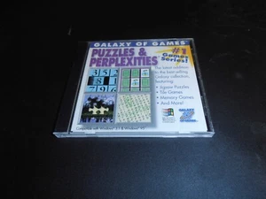 Galaxy of Games Puzzles & Perplexities (PC, 1997) with original case. - Afbeelding 1 van 1