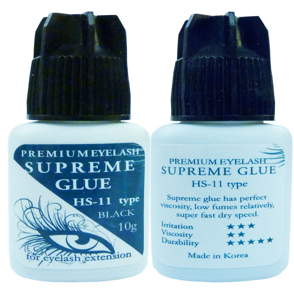 MAGIC ITEMS Pegamento para pestañas para profesionales negro, Supreme HS-11