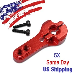 25T Servo Motor Arm Horn CNC Aluminum Metal Steering RC Car Airplane M3 USA 5PCS - Picture 1 of 2
