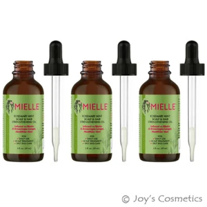 3 MIELLE ORGANICS Rosemary Mint Scalp & Hair Strengthening Oil - "3 Pieces Set" - Picture 1 of 9