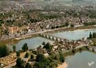 13649677 Amboise Vue generale aerienne l’ile d’Or le pont sur la Loire et la vil