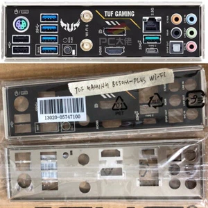 Do Asus TUF GAIMING B550M-PLUS, B550M-PLUS WIFI I/O Shield Plate Blende Bracket - Zdjęcie 1 z 4