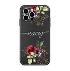 Flower Case Personalized For Iphone 14 Pro Max 13 12 11 15 8 Silicone Skin Cover