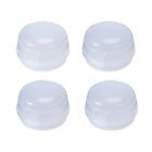 4 Pcs Knob Covers Safety Durable Simple Practical View Cover Knob Cover Home