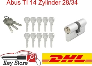 Cilindro serratura ABUS TI14 - 28/34 mm - numero chiavi a scelta - Foto 1 di 1