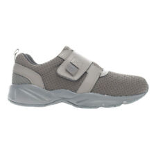 Propet Stability X Strap Walking  Mens Grey Sneakers Athletic Shoes MAA013MSTN