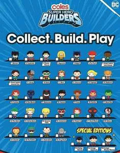 2023 Coles Super Hero Magical Builders - Choose Your Characters - Picture 1 of 23