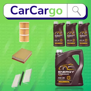 SERVICE KIT Renault Master 2.3 dCi 130 FWD Diesel 2012-2023 OIL AIR CABIN + Oil - Picture 1 of 8