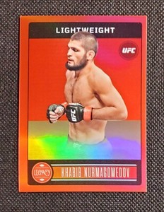 5/199 Khabib Nurmagomedov 2023 Panini Chronicles Legacy UFC Red 