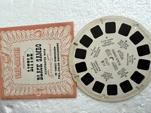 Vintage Sawyer 1948 ViewMaster Reel ~ Little Black FT-8 Sambo and Booklet - Picture 1 of 2