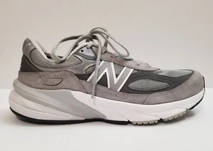 New Balance 990v6 Womens 11 2A Shoes Grey White Made In USA Road Running Trainer - Picture 1 of 17