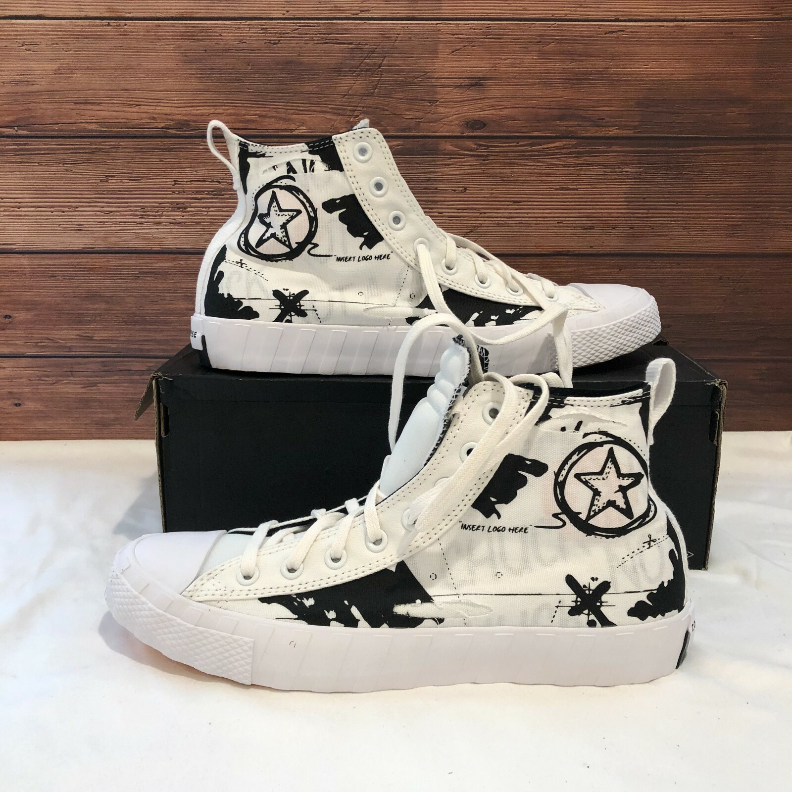 Converse UNT1TL3D 'Script Print - White 