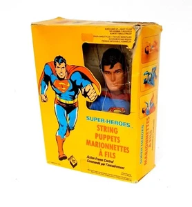 VINTAGE DC Comics Inc. 1978 Superman SUPER HEROES Marionette Puppet IRWIN TOYS - Picture 1 of 6