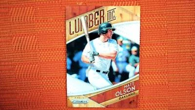2019 Panini Prizm #LI8 Matt Olson Lumber Inc. - Image 1 of 2
