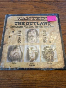 “Wanted!” The Outlaws LP Waylon Jennings Willie Nelson Colter Glaser Shrink C65 - Picture 1 of 6