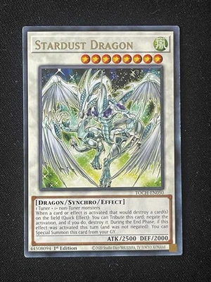 Stardust Dragon TOCH-EN050 1st Edition Rare Near Mint - Image 1 of 2