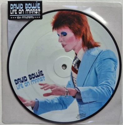 David Bowie - Life On Mars? - 7" Picture Disc Single - UK EMI 2013  (NEW/SEALED) - Image 1 of 2