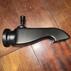Delta Dorval RP100196BL Pull-up Diverter Tub Spout in Matte Black Finish - Picture 1 of 6