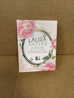 Laura Geller It's a Pink Thing - Marbleized Blush + Lipstick Collection-New - Image 1 of 2